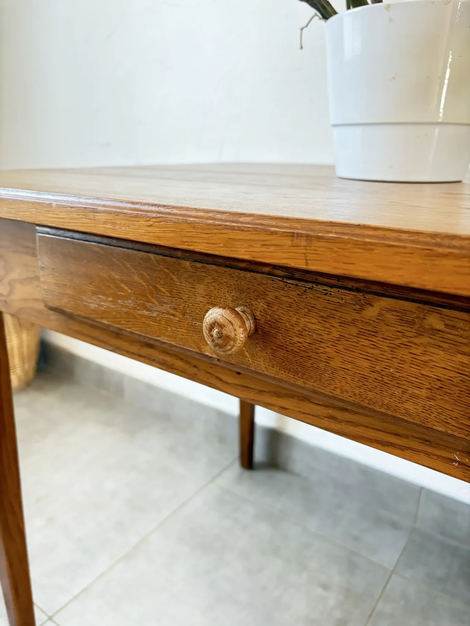 Vintage farmhouse table