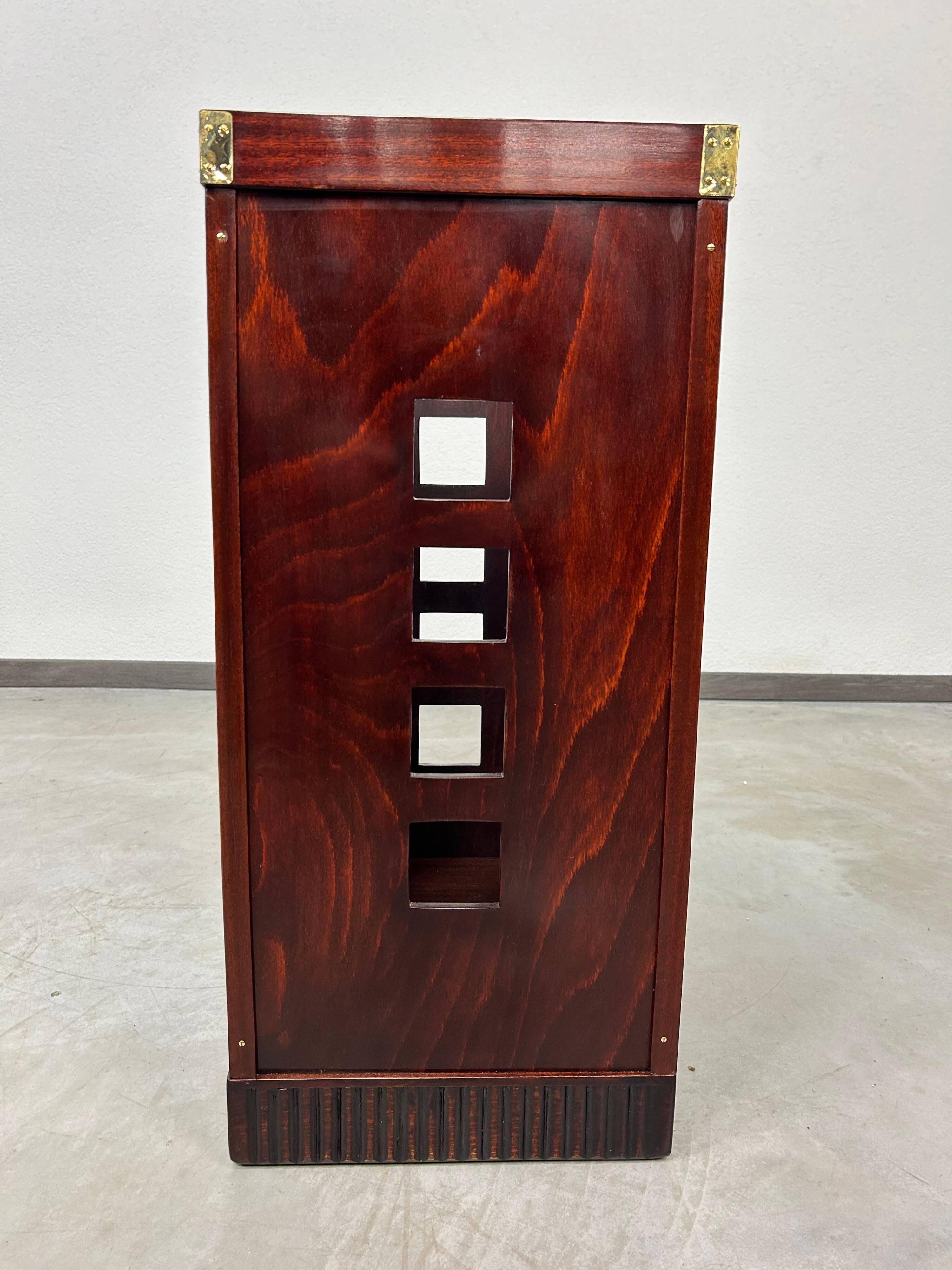 Jugendstil umbrella stand attributed to Josef Hoffmann/Kolo Moser