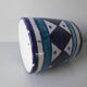 Paire de tasses en céramiques bleue - scandinaves