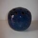 Ceramic blue flower pick