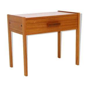 Table de chevet en teck,