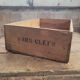 Caisse en bois d´anchois
