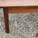 Oak farmhouse coffee table nineteenth century 1 drawer feet bobbins 149cm