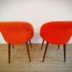 Paire de chaises 70's "moumoute"