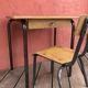 Vintage desk and chair for children between 3 and 5 years old
