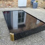 Vintage black coffee table from the 50s