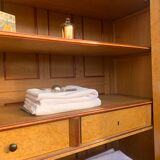 Black notary cabinet