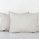 Set of 2 vintage embroidered cushion covers 41x51 cm