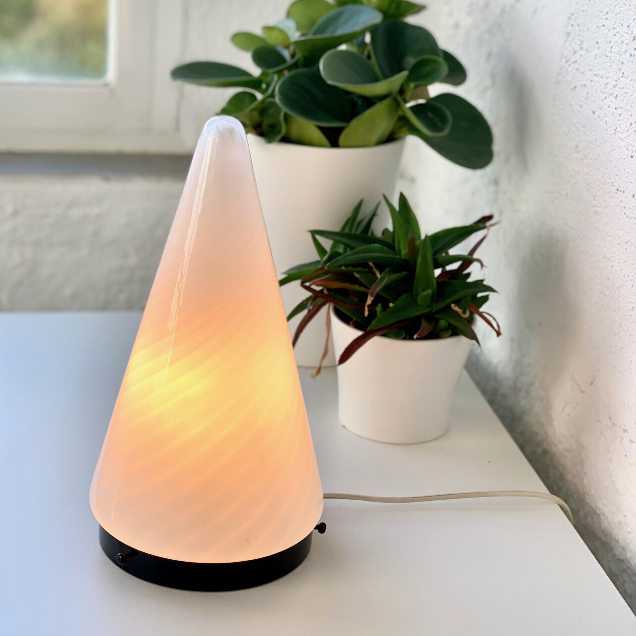 Murano glass lamp, 1970