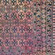 Carpet vintage made afghan turkmen hand 105 x 152 cm