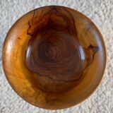 Empty pocket in olive wood