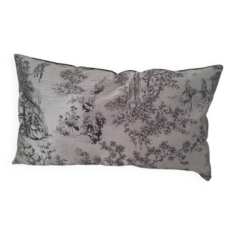 Silk cushion cover