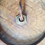 Art Deco style articulated lamp - Wood and brass - 1930s period