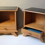 Pair of 50s/60s bedside tables