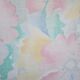 Tray old vintage flowers resin fiber