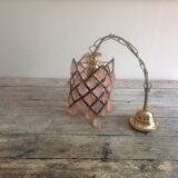 Hanging lamp with stamps