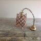 Hanging lamp with stamps