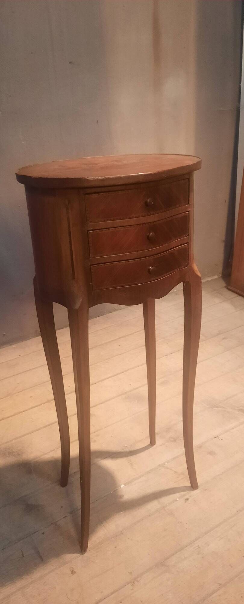 Chevet marquetté style Louis XV