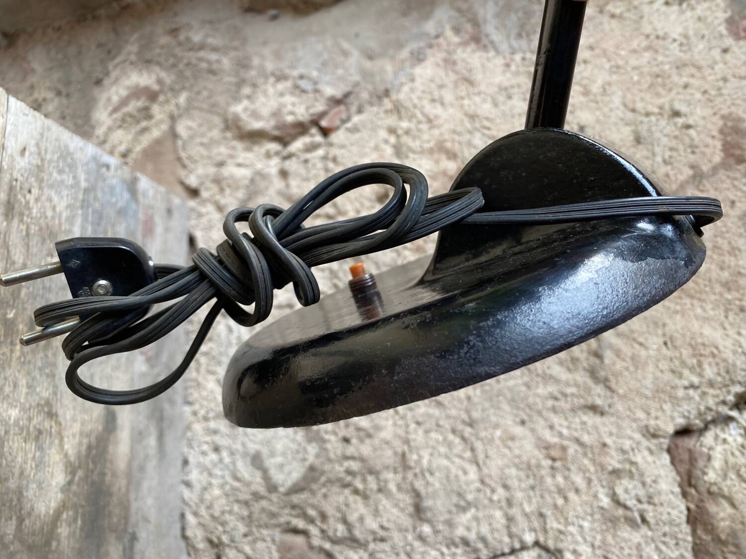 Bauhaus desk lamp by Christian Dell circa 1930