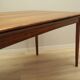 Table en palissandre, design danois, années 1970, production : Danemark