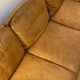 Danish sofa from the 70s in oak and buffalo leather