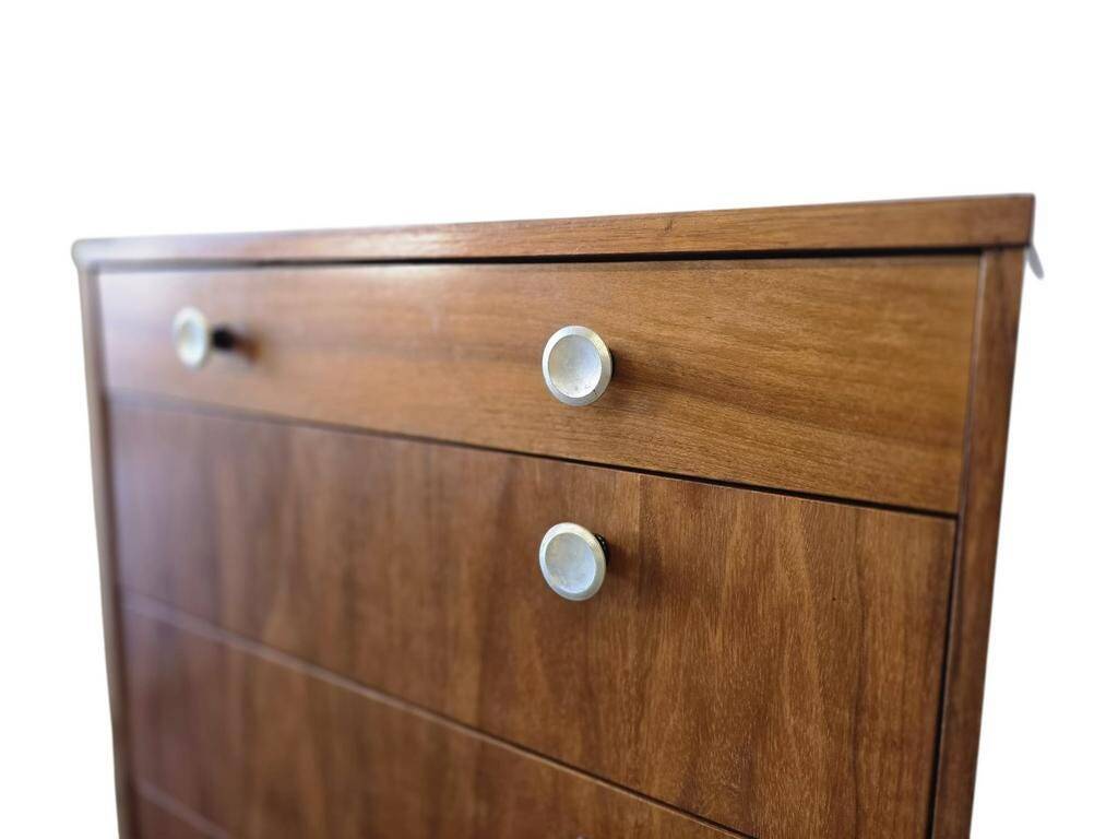 Vintage wooden drop-leaf cabinet / shoe cabinet