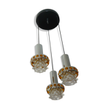 Raak hanging lamp 3 fires years 70