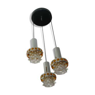 Raak hanging lamp 3 fires years 70
