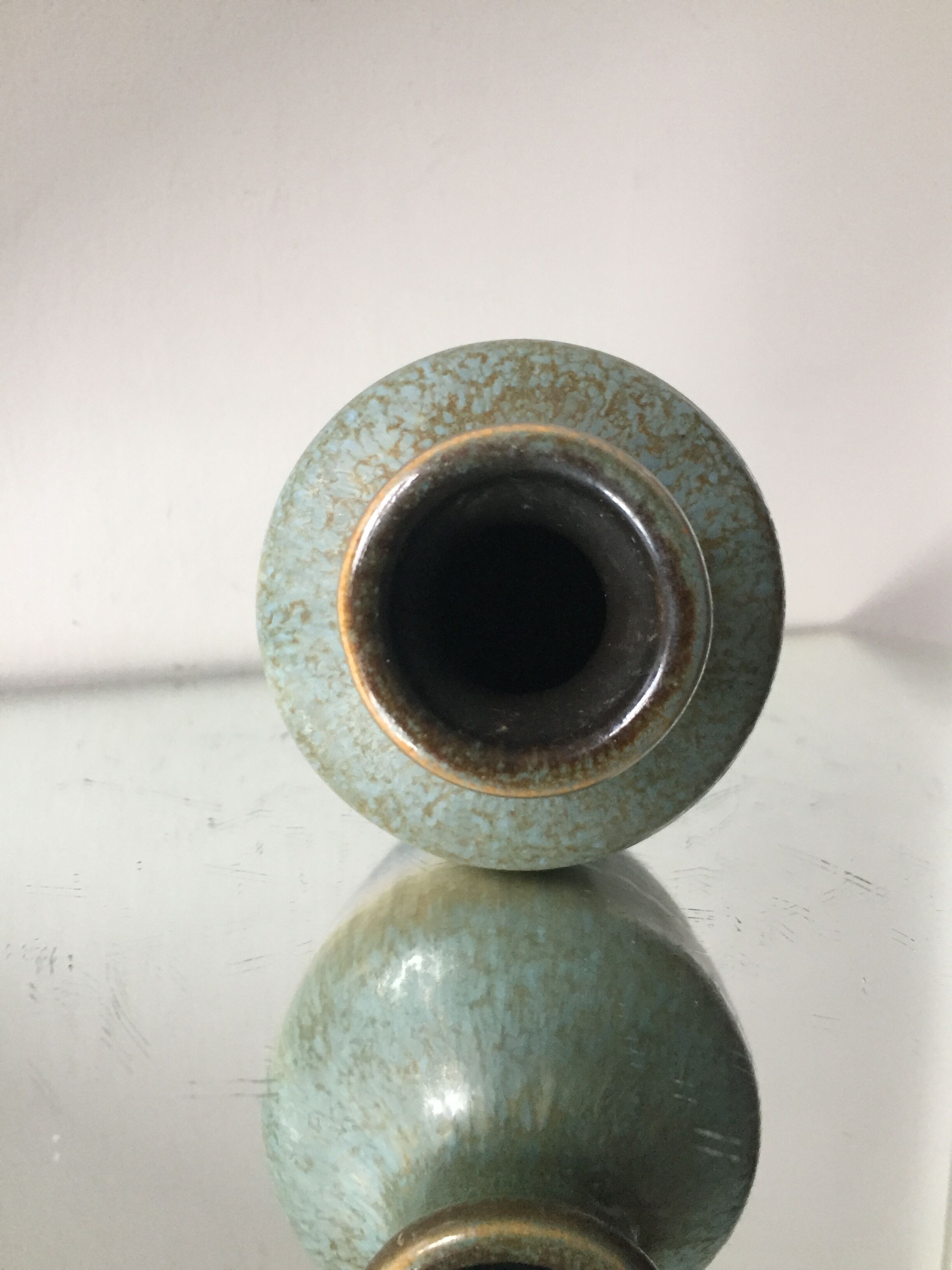 Scandinavian Stoneware Vase Midcentury