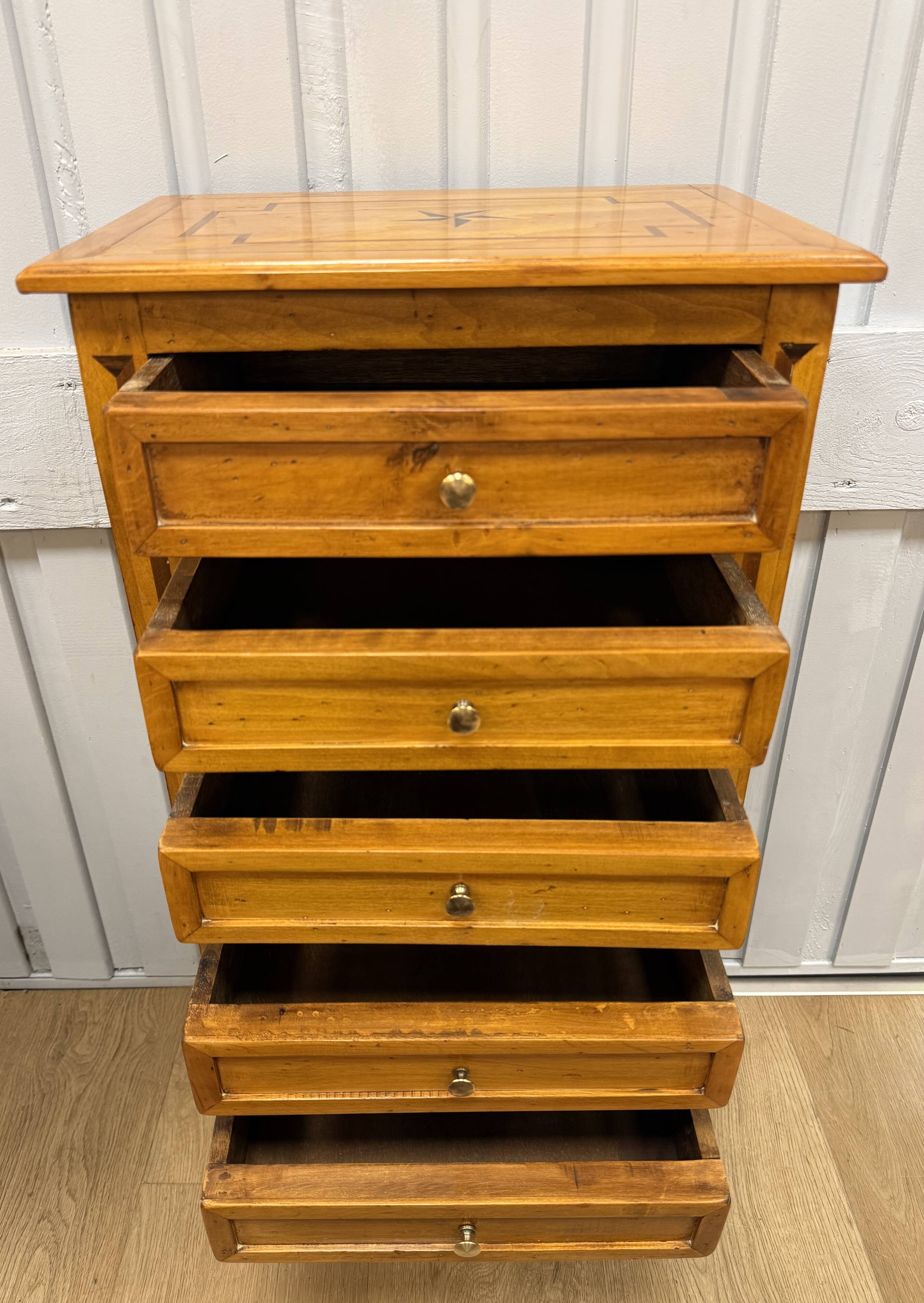 Louis XVI style chest of drawers