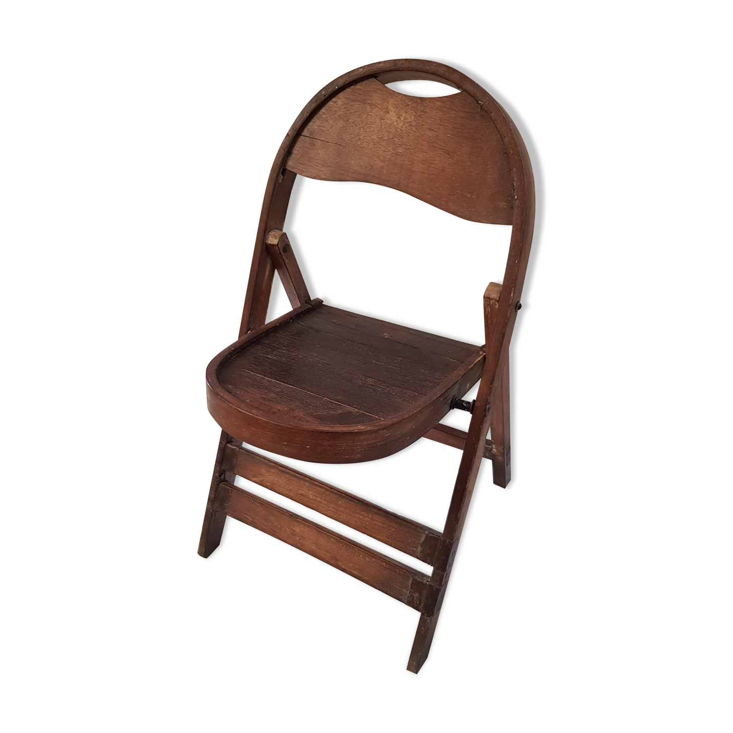 Ancienne chaise en teck birman