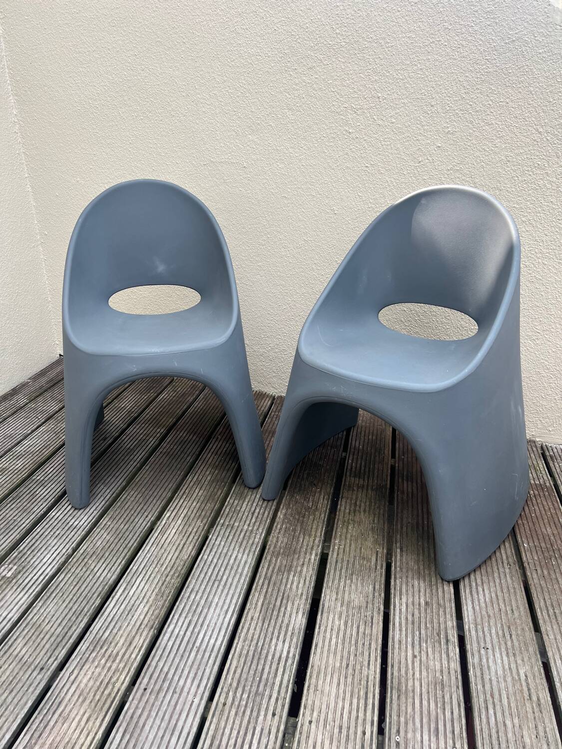Pair of Slide armchairs from the 80s