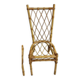 Set of 6 rattan chairs