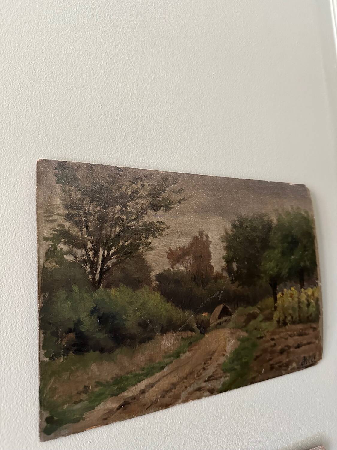 Painting on wood