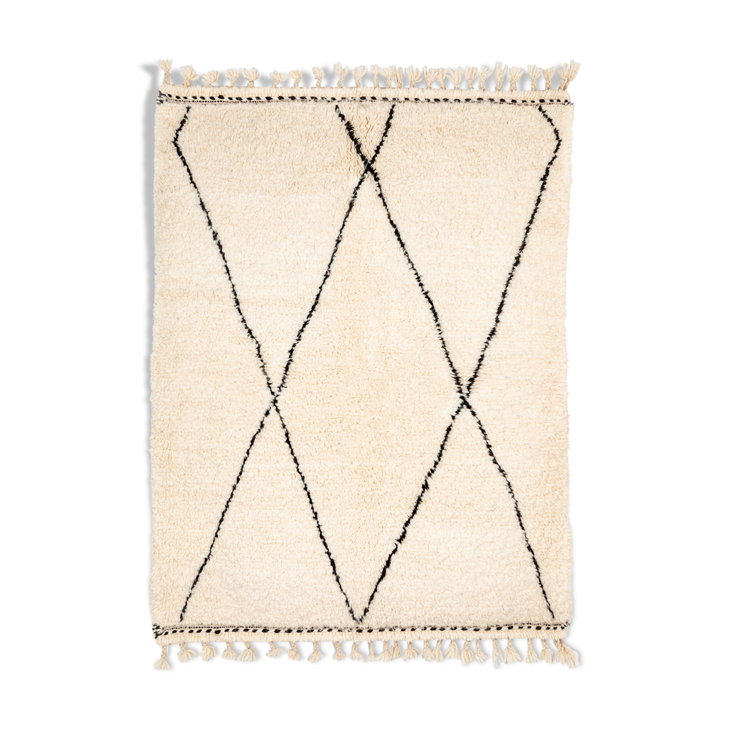 Tapis beni ouarain 150 x 110 cm