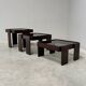 Vintage Cassina nesting tables by Gianfranco Frattini, Italy 1960s