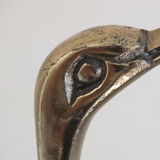 Decorative ibis in brass 47 cms