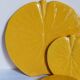 Three vintage water lily presentation dishes in slip