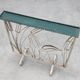 Art Deco Wrought Iron Plant Stand with Heron and Bulrushes, France, Circa 1