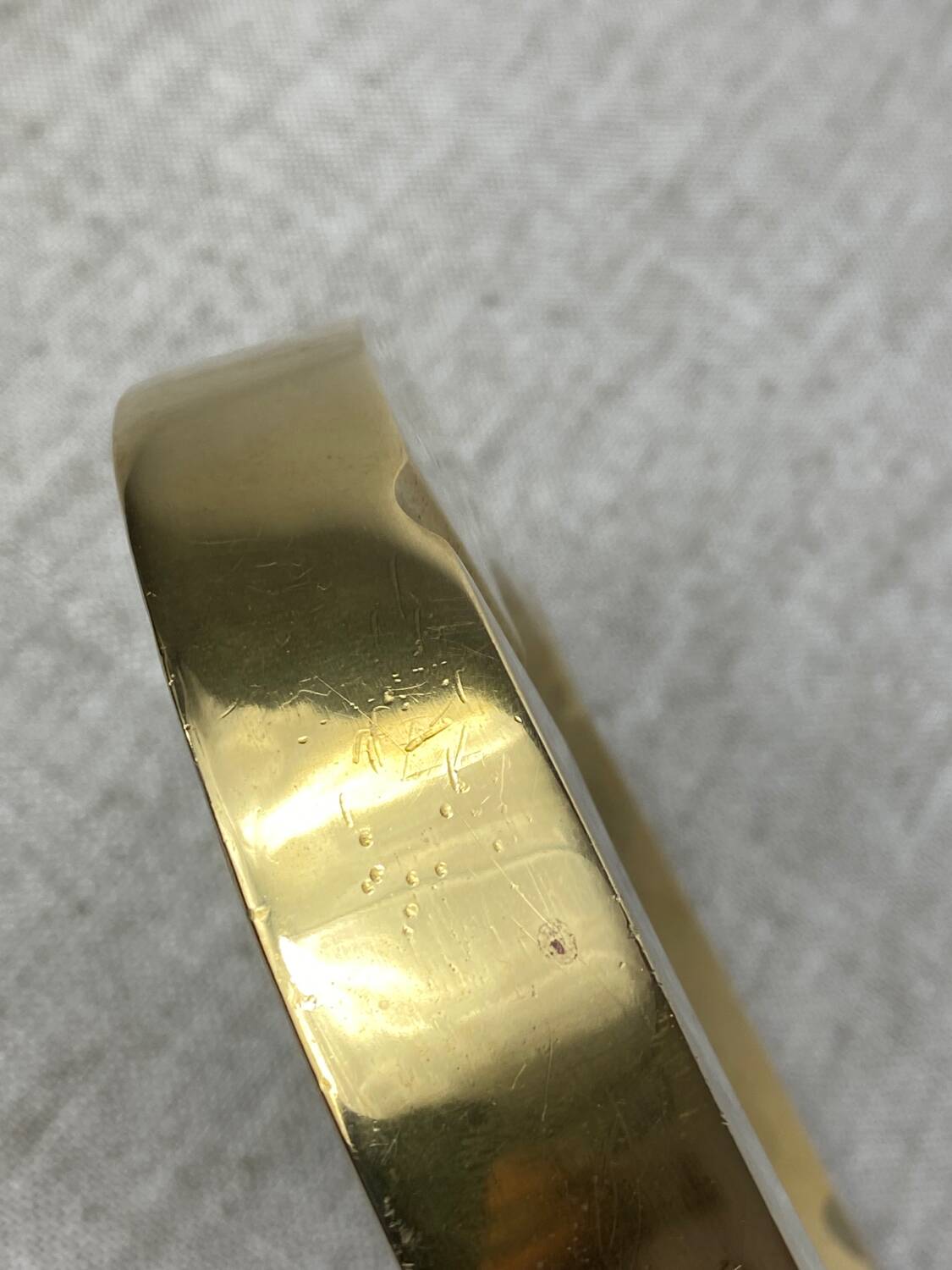 Brass ashtray