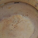 Charles Greber pitcher in brown sandstone
