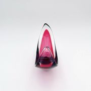 Murano Crystal Sommerso Fuchsia Turquoise Gondola Cup 19cm