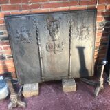 Fireplace plate