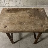 Low industrial stool