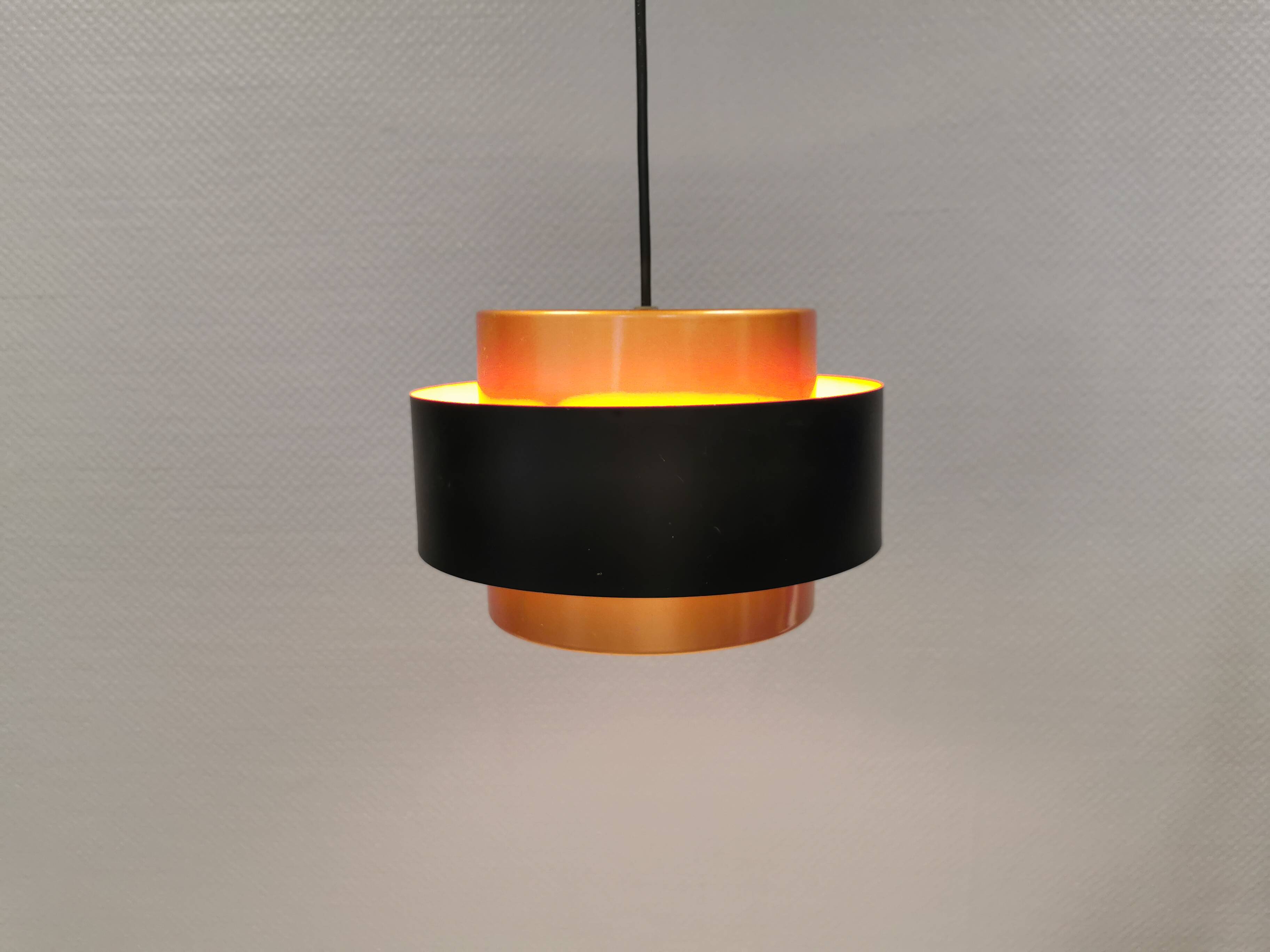 Juno hanging lamp by Jo Hammerborg, for Fog&Mørup Denmark 1966.