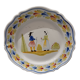 Round dish decorated with H Henriot