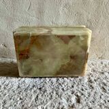 Ashtray, onyx box from the 1960s, vintage Italy.