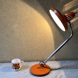 Fase Madrid office lamp vintage design 70s orange
