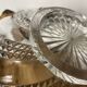 Baccarat crystal salad bowl