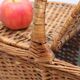 Panier de pique-nique en osier
